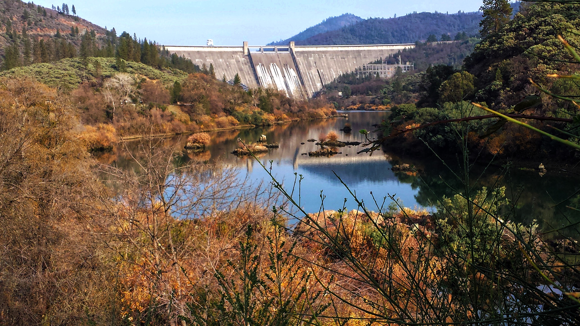 Shasta Dam In Redding California